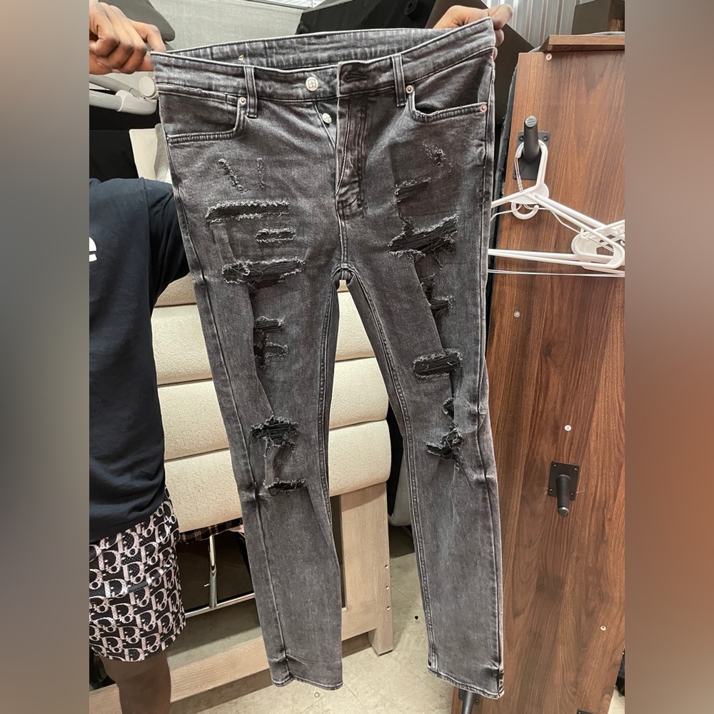 Ksubi ripped skinny jeans